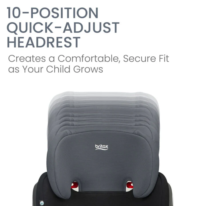 Booster Britax HIGHPOINT BACKLESS US 2-STAGE - Imagen 9