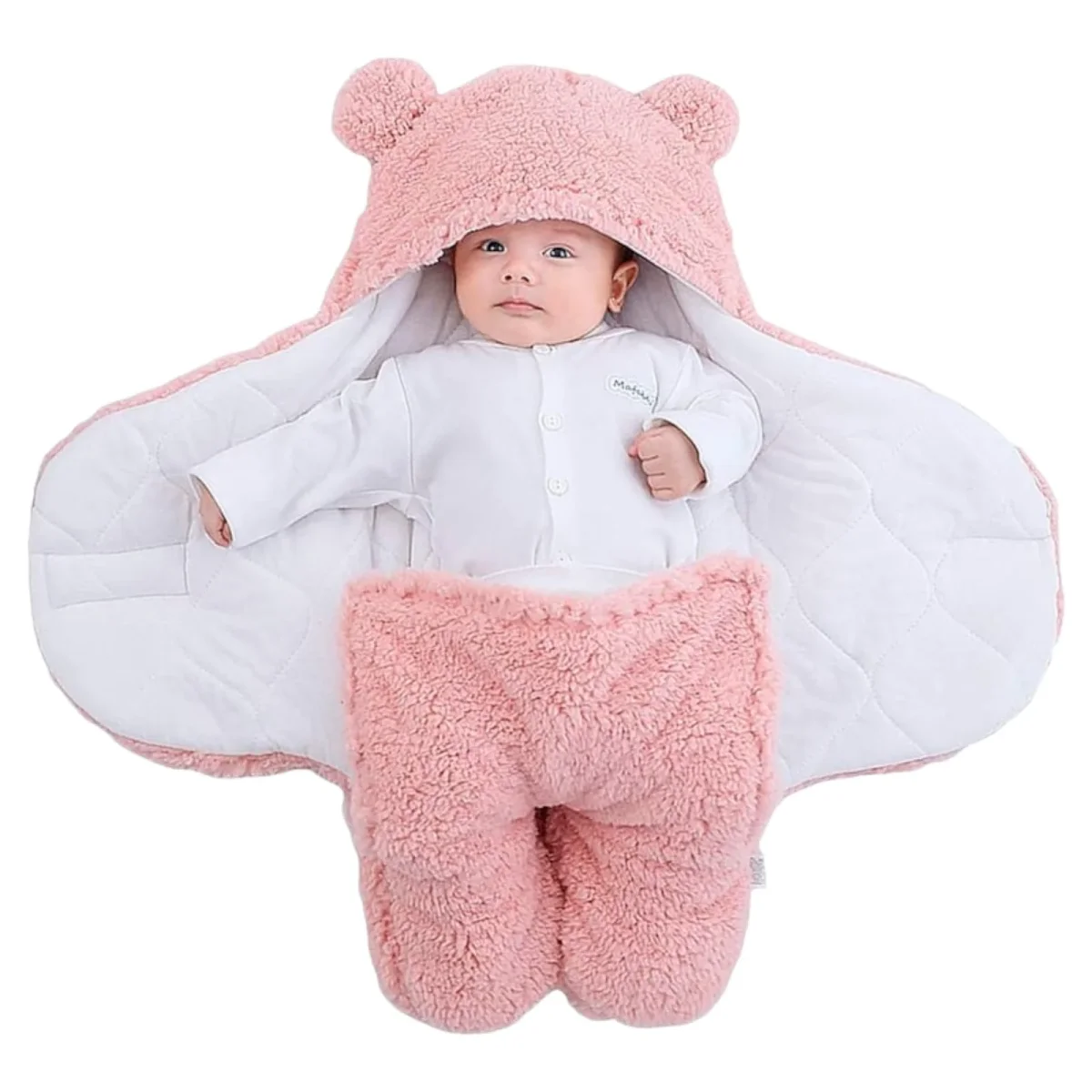 Saco Manta Envoltura De Dormir Bebe Saco Abrigo - Imagen 3