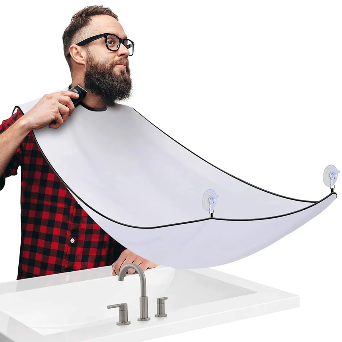 Capa De Barba Anti Residuos Para Caballero - Imagen 3