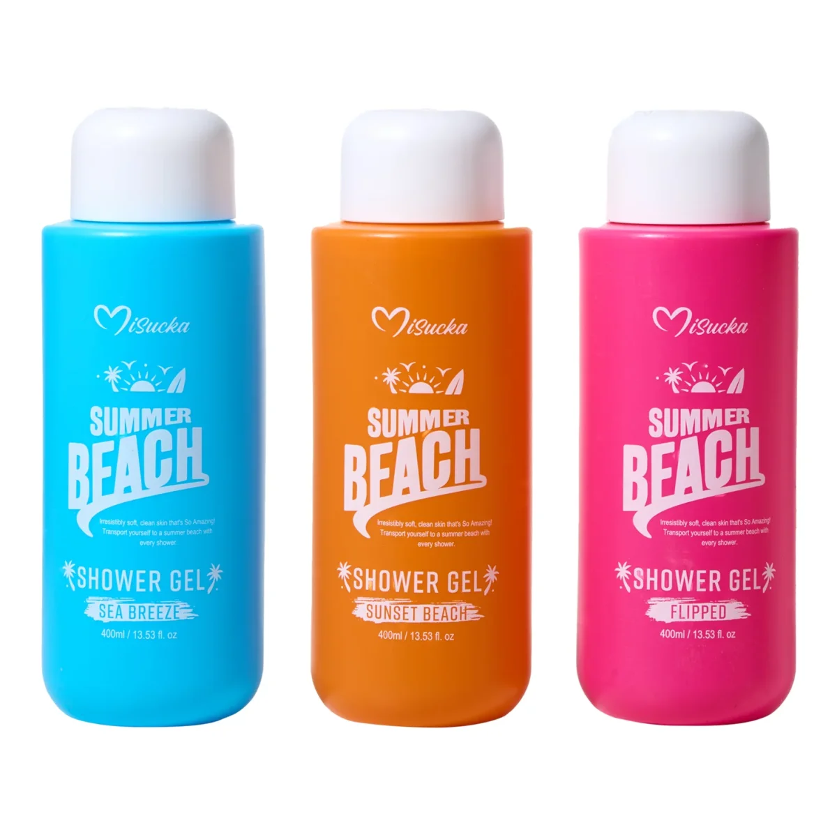 Misucka Gel De Ducha Sea Breeze Summer Beach (400 Ml) - Imagen 3